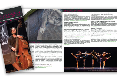 A brochure titled 