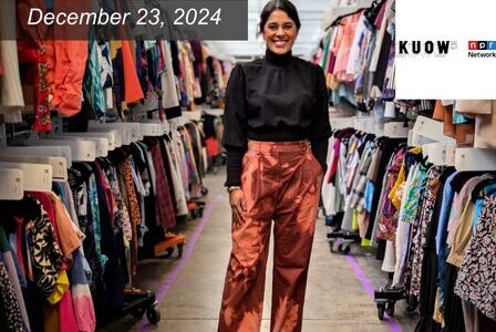 Armoire founder Ambika Singh gives a tour of the company's Seattle warehouse.