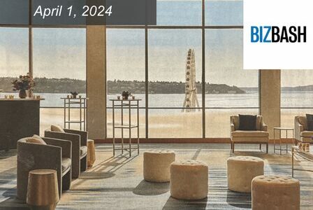 View of Elliott Bay from Four Seasons Hotel Seattle